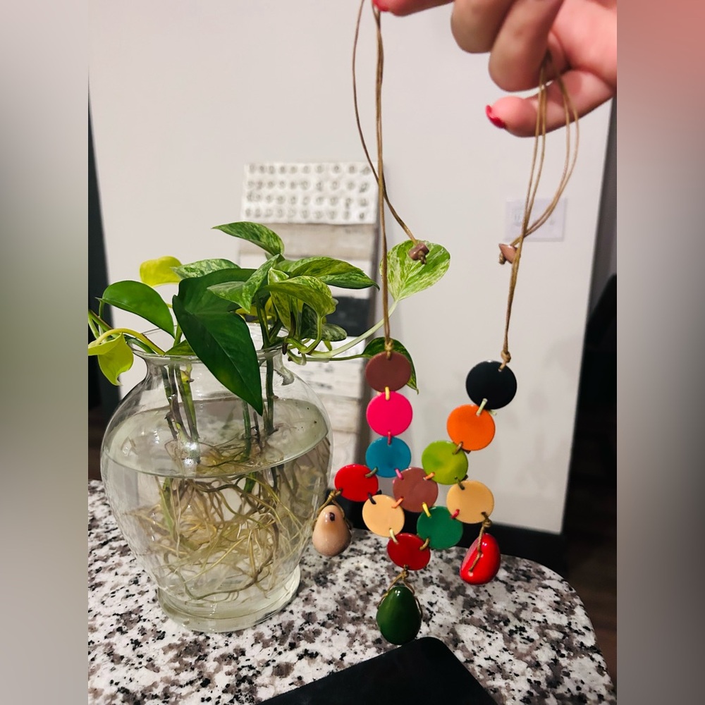 Tagua necklace - Picture 2 of 2